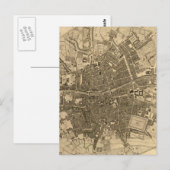 Vintage Karte von Dublin Irland (1797) (Vorne/Hinten)