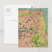 Vintage Karte von Edinburgh Schottland (1935) (Vorne/Hinten)