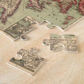 Vintage Karte von Griechenland (1903) Puzzle (Seite)