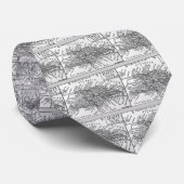 Vintage Karte von Haiti (1911) Krawatte (Gerollt)