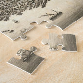 Vintage Karte von Halifax (1879) Puzzle (Seite)