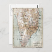 Vintage Karte von Halifax Nova Scotia (1890) (Vorne/Hinten)