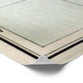 Vintage Karte von Halifax Nova Scotia (1890) Poster (Ecke)