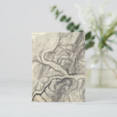 Vintage Karte von Harpers Ferry (1863) (Stehend Vorderseite)