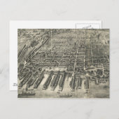 Vintage Karte von Hoboken NJ (1904) (Vorne/Hinten)