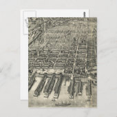 Vintage Karte von Hoboken NJ (1904) (Vorne/Hinten)