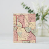 Vintage Karte von Idaho (1866) (Stehend Vorderseite)