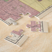 Vintage Karte von Indianapolis Indiana (1903) Puzzle (Seite)