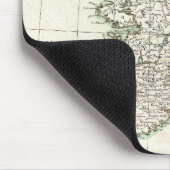 Vintage Karte von Irland (1771) Mousepad (Ecke)