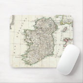 Vintage Karte von Irland (1771) Mousepad (Mit Mouse)