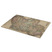 Vintage Karte von Irland (1831) Schneidebrett (Ecke)