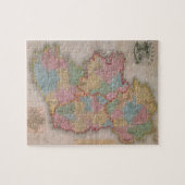 Vintage Karte von Irland (1835) Puzzle (Horizontal)