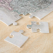 Vintage Karte von Irland (1850) Puzzle (Seite)