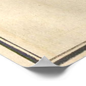 Vintage Karte von Istanbul Türkei (1784) Poster (Ecke)