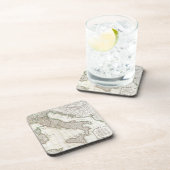 Vintage Karte von Italien (1770) Getränkeuntersetzer (Rechte Seite)