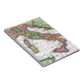 Vintage Karte von Italien (1780) Notizblock (Rechte Seite)