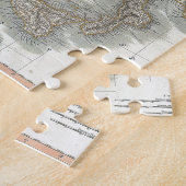 Vintage Karte von Italien Puzzle (Seite)