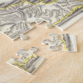 Vintage Karte von karibischen Inseln (1815) Puzzle (Seite)