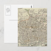 Vintage Karte von Liverpool England (1836) (Vorne/Hinten)