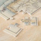 Vintage Karte von Liverpool England (1872) Puzzle (Seite)