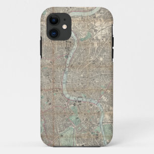 Vintage Karte von London (1890) Case-Mate iPhone Hülle
