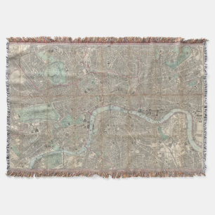 Vintage Karte von London England (1862) Decke