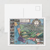 Vintage Karte von Los Angeles 1871 (Vorne/Hinten)