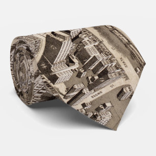 Vintage Karte von Lynn MA (1879) Krawatte