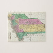 Vintage Karte von Maine (1827) Puzzle (Horizontal)