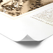 Vintage Karte von Manchester, CT 1880 Poster (Ecke)