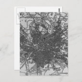 Vintage Karte von Manchester England (1911) (Vorne/Hinten)