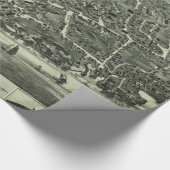 Vintage Karte von Marblehead MA (1882) Geschenkpapier (Ecke)