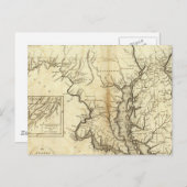 Vintage Karte von Maryland (1796) (Vorne/Hinten)