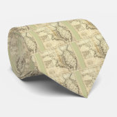 Vintage Karte von Maryland (1796) Krawatte (Gerollt)