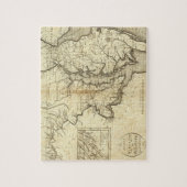 Vintage Karte von Maryland (1796) Puzzle (Vertikal)