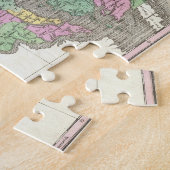 Vintage Karte von Maryland (1827) Puzzle (Seite)