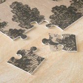 Vintage Karte von Mexiko-Stadt (1890) Puzzle (Seite)