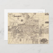 Vintage Karte von Montgomery, Alabama (1899) (Vorne/Hinten)