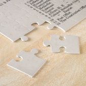 Vintage Karte von Monticello FL (1885) Puzzle (Seite)