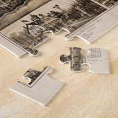 Vintage Karte von Needham MA (1887) Puzzle (Seite)