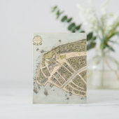 Vintage Karte von New Amsterdam (1660) (Stehend Vorderseite)