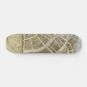Vintage Karte von New Amsterdam (1660) Skateboard (Horizontal)