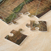 Vintage Karte von Newark NJ (1916) Puzzle (Seite)