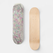Vintage Karte von Nord-Carolina (1855) Skateboard (Vorderseite)