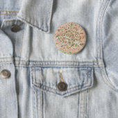 Vintage Karte von Paris (1920) Button (Beispiel)
