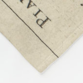 Vintage Karte von Pensacola Florida (1763) Fleecedecke (Ecke)