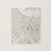 Vintage Karte von Philadelphia (1885) Puzzle (Vertikal)