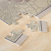 Vintage Karte von Pittsburgh Pennsylvania (1912) Puzzle (Seite)