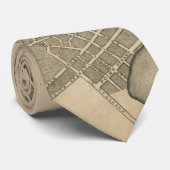 Vintage Karte von Providence Rhode Island (1823) Krawatte (Gerollt)