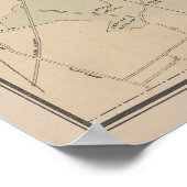 Vintage Karte von Providence Rhode Island (1901) Poster (Ecke)